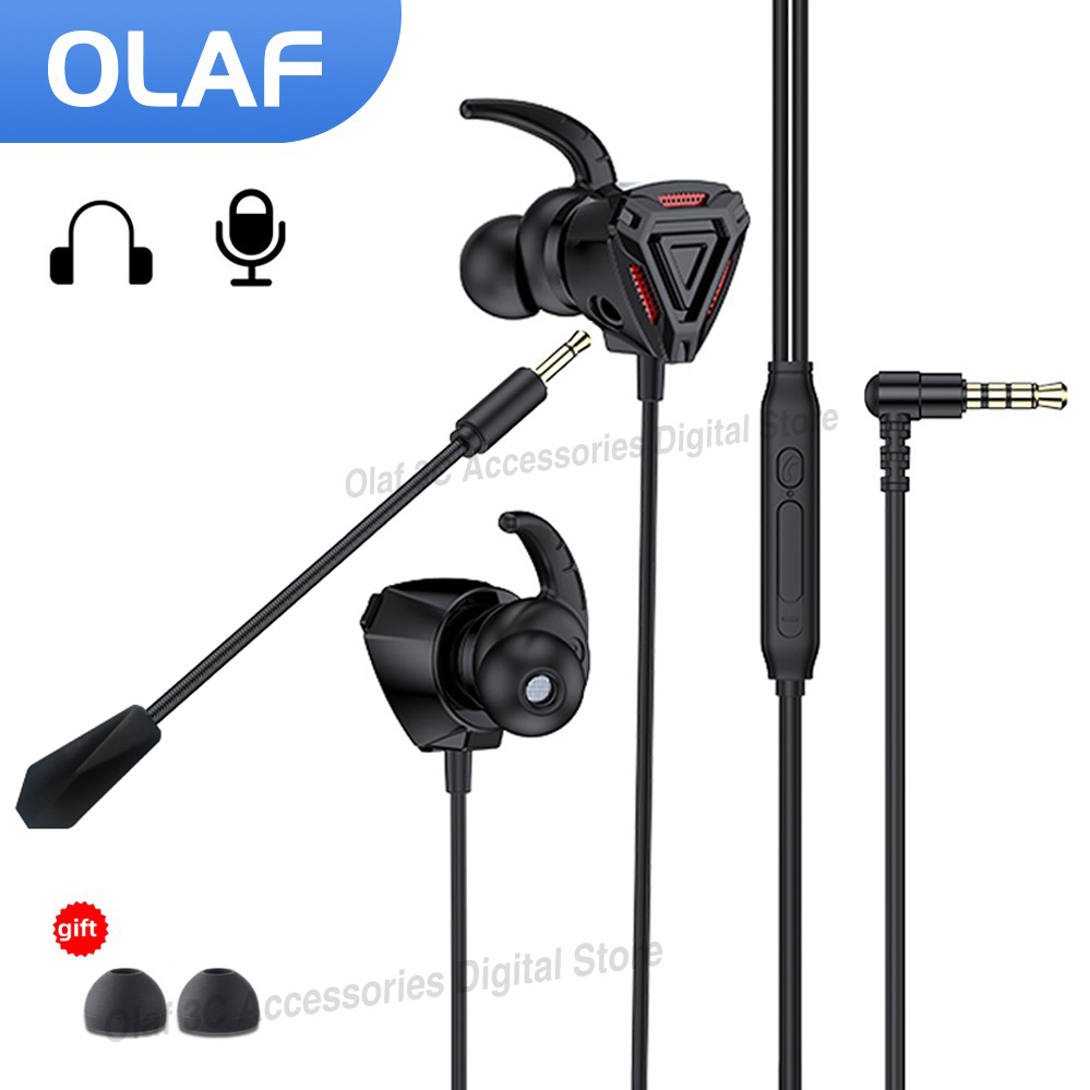 Esports Gaming Monitor - OLAF 3.5mm Fones de ouvido com