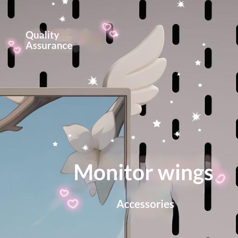 1 Par de Asas de Anjo Impressa - Esports Gaming Monitor avaliação e preço