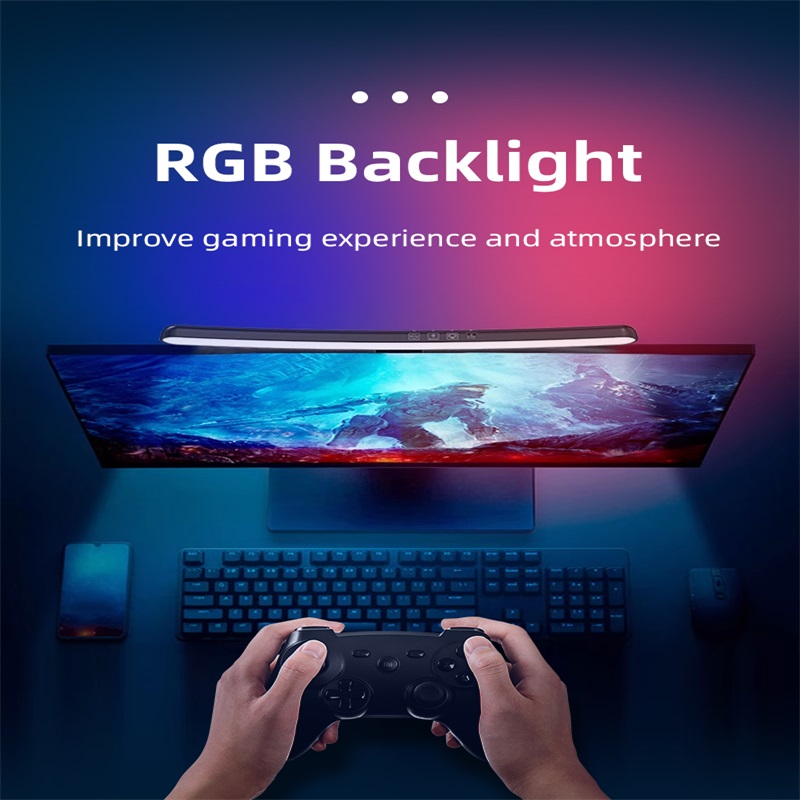 Barra de luz curvada para moni - Esports Gaming Monitor avaliação e preço