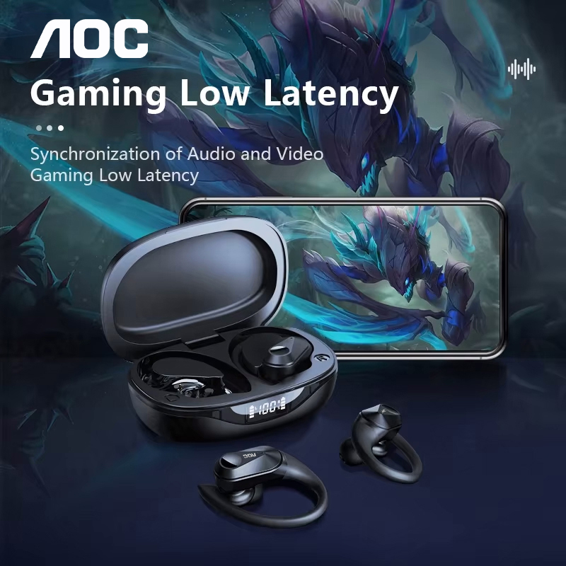 Fone de Ouvido Esportivo AOC S - Esports Gamer avaliação e preço