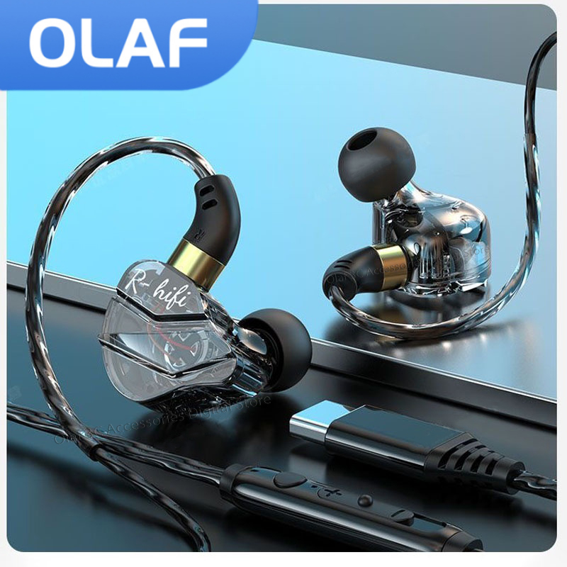 OLAF HiFi Tipo C Fones de ouvi - Esports Gaming Monitor avaliação e preço