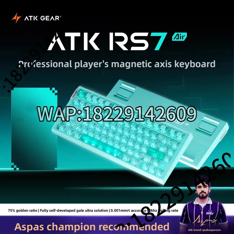 Teclado Mecânico ATK RS7 Air c - Esports Gamer avaliação e preço