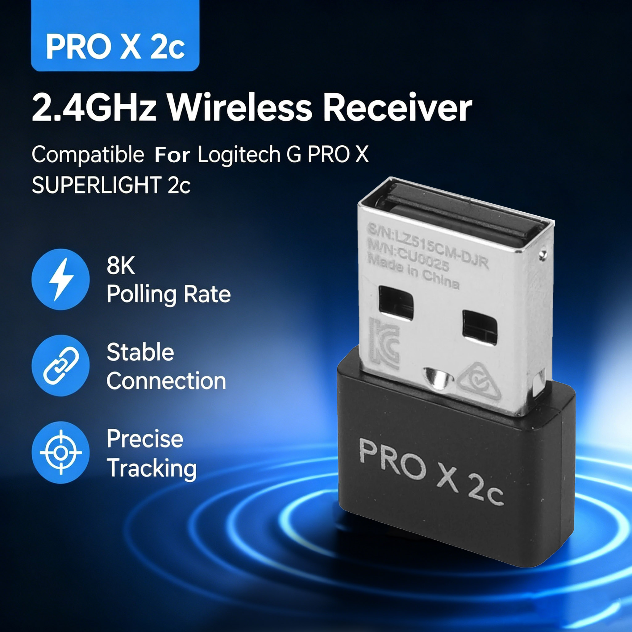 Receptor conveniente e compatí - Logitech Mouse G Pro X Superlight avaliação e preço