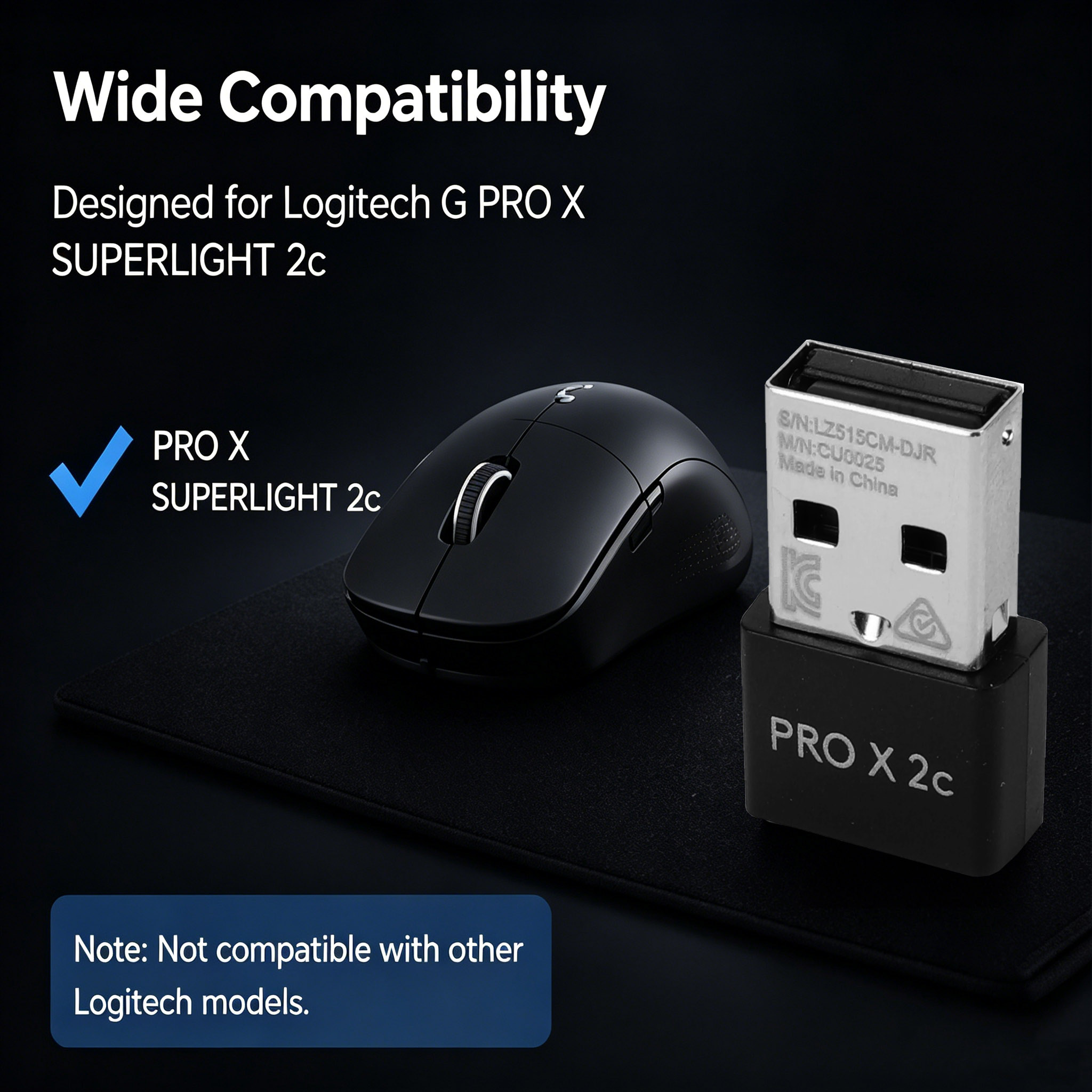Receptor conveniente e compatí - Logitech Mouse G Pro X Superlight avaliação e preço